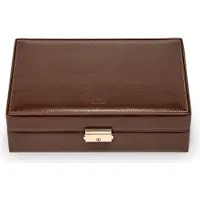 Sacher Sieradendoos New Classic Uhrenbox für 12 Uhren Mocca Donkerbruin