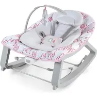 Ingenuity Babywieg, Keep Cozy 3-in-1, verstelbaar, met speelboog, geschikt tot 18 kg, model Lily