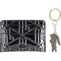 Lacoste Holiday CC Key Ring Box - Kaartenhouder met sleutelhanger (shiny dark silver)
