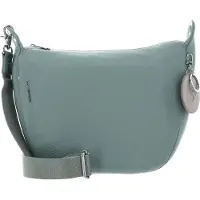 Mandarina Duck Leren Schoudertas Mellow Leather Crossover Iceberg Green Mintgroen