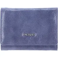 PICARD Leer portemonnee Cool Down 1 Flap Wallet Violet paars
