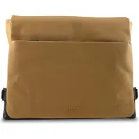 Jost Schoudertas Business tas met laptopvak Borgholm Shoulder Bag Mustard Lichtbruin