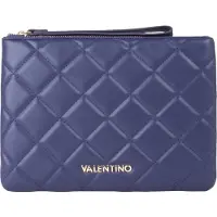 Valentino accessoiretas Ocarina Soft Cosmetic Case Blu donkerblauw