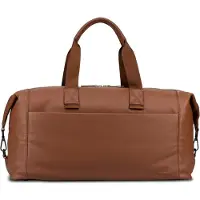 Jost reistas schoudertas Tromsoe Travel Bag Cognac Lichtbruin