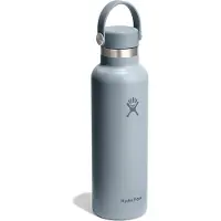 Hydroflask - Standard Mouth with Standard Flex Cap - Isoleerfles 621 ml, grijs