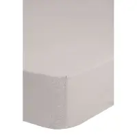 Good Morning Hoeslaken Katoen Renforcé 30cm Hoekhoogte - sand 90x220cm
