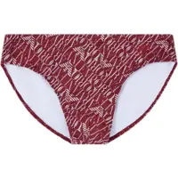 Emporio Armani Heren Slip All bordeauxrood zwempak (XXL), Strandkleding, Polyester EM000575_AF20437