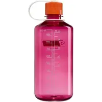Nalgene Waterfles Narrow-Mouth Fuchsia Purple Flame 1 L
