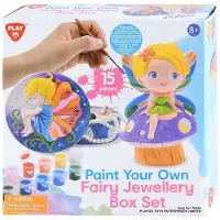 Playgo schilderen sprookjes juwelendoos creatief speelgoed 8-delig.