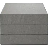 Viking Choice Logeermatras Grijs - Opvouwbaar Camping Matras - 195x65x10 cm - Huisstofmijtwerend