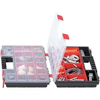 Prosperplast KISTENBERG Organizer NORB DUO, afmetingen 344x249x100mm, artikelnummer KNOS352510B