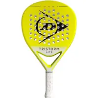 Dunlop Tristorm Lite padelracket, geel, 350 gram, voor heren, geel, 350 gram