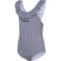 Hummel Badpak marine / wit