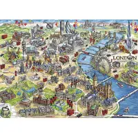 Gibsons London Landmarks, 1000 stukjes