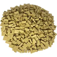 LEGO 2x4 bouwstenen, lichtbeige - 3001, nieuw! Aantal: 50 stuks