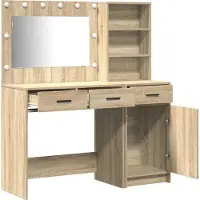 vidaXL Kaptafel 2 st Bruin 78,5 x 41 x 135 cm Bewerkt hout