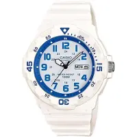 Casio Mrw-200hc-7b2 47.9mm 10atm Quartz Analogical Horloge