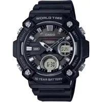 Casio Aeq-120w-1a 53.3mm 10atm Quartz Analogue/digital Horloge