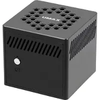 Umax U-Box J42 Nano (Intel Celeron J4125, 8 GB), PC, Zwart