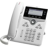 Cisco IP-telefoon 7841 - VoIP-telefoon - SIP, SRTP - 4 lijnen - wit - Voldoet aan TAA-normen