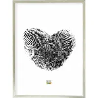 Deknudt Frames fotolijst S41JD1 - hout - zilverkleur: foto 15x15 cm