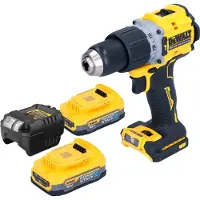 DeWalt DCD 805 E2 accu-klopboormachine 18 V 90 Nm borstelloos + 2x Powerstack accu 1,7 Ah + oplader