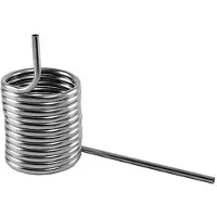Ich-zapfe Bierspiraal - Bierkoeling van Edelstaal, d14 cm, gedraaid, rechtsaf