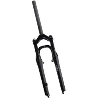 Spinner Voorvork verend 26 inch atb/mtb 1 1/8 inch zwart
