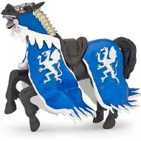 Papo , paard van de Drakenkoning, blauw, 16 gram