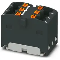 Phoenix Contact 3002781 Verdeelblok 12.6 mm Spanveer Zwart 20 stuk(s)