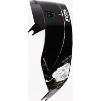 Nolan Helm X-804 RS U.C. Checa 24, zwart, met aerodynamische spoiler en glanzende afwerking