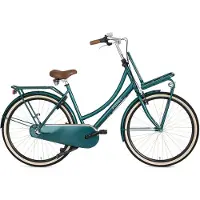 POPAL Daily Dutch Basic+ N3 Transportfiets - Stadsfiets - Dames - 59 centimeter - Forest Green
