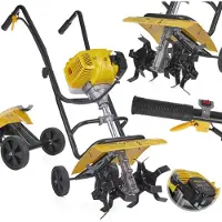 Könner&Sohnen Benzine tuinfrees - 30 cm werkbreedte - 4 messen - 5-10 cm diepte - 52cc motor
