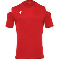 MACRON Polis Short Sleeve T-shirt Rood L