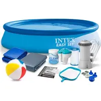 Intex Tuinuitbreidingszwembad 366 x 76 cm 15 in 1 28132