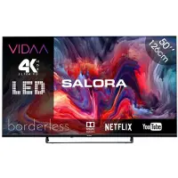 Salora FOD50UV - 50 Inch - Smart TV - 4K Ultra HD - 2023 - VIDAA - Smart tv 50 inch