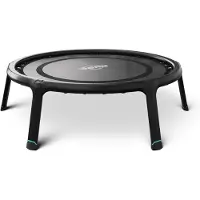 Berg Fitness trampoline 110 - Lichtgewicht Magnesium Frame - Inklapbaar - Belastbaar tot 120 kg - Zwart