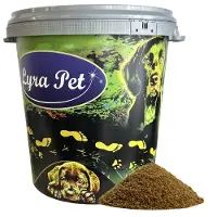 Lyra 5 kg Daphnia (watervlooien) gedroogd in een container van 30 liter