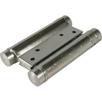 Inny Scharnier met dubbele werking, 125 mm - vernikkeld - 2 stuks