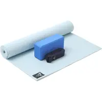 Yogistar Yoga-Set kick it - one (Yogamatte + Yogablock + Yogagurt)