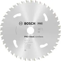 Bosch PRO Steel cordless Cirkelzaagblad | 165 x 1,6 x 20 mm - 2608846858