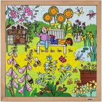 Educo Natuur en klimaatpuzzel - Insecten tuin - - Educatief speelgoed