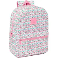 Safta Moos Flores 19l 32x43x14 Cm Backpack Roze Kinderen