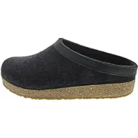 Haflinger Grizzly Torben Pantoffels | Maat 45 Dames Grijs