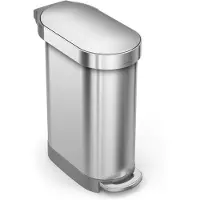 Simplehuman Slim 45 Liter Rvs