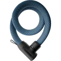 ABUS Yarnit 4004K, kabelslot ,blauw ,110 cm