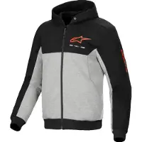 Alpinestars Chrome V2 Duo Sport Motorfiets hoodie met rits Maat