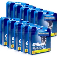 Gillette Mach3 Turbo Scheermesjes 80 Stuks