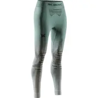 X-Bionic Women's Invent FX Pants - Thermoregulatie, Performance Boost, 3D Bionic Sphere System, RETINA Ultra-High Resolution - Ideaal voor Wintersport & Outdoor- Sage Green/Light Grey/Optical White, L