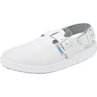 ABEBA Work Shoes Rubber Berufssandale – Leder, Src, Sanitätsclog White-47